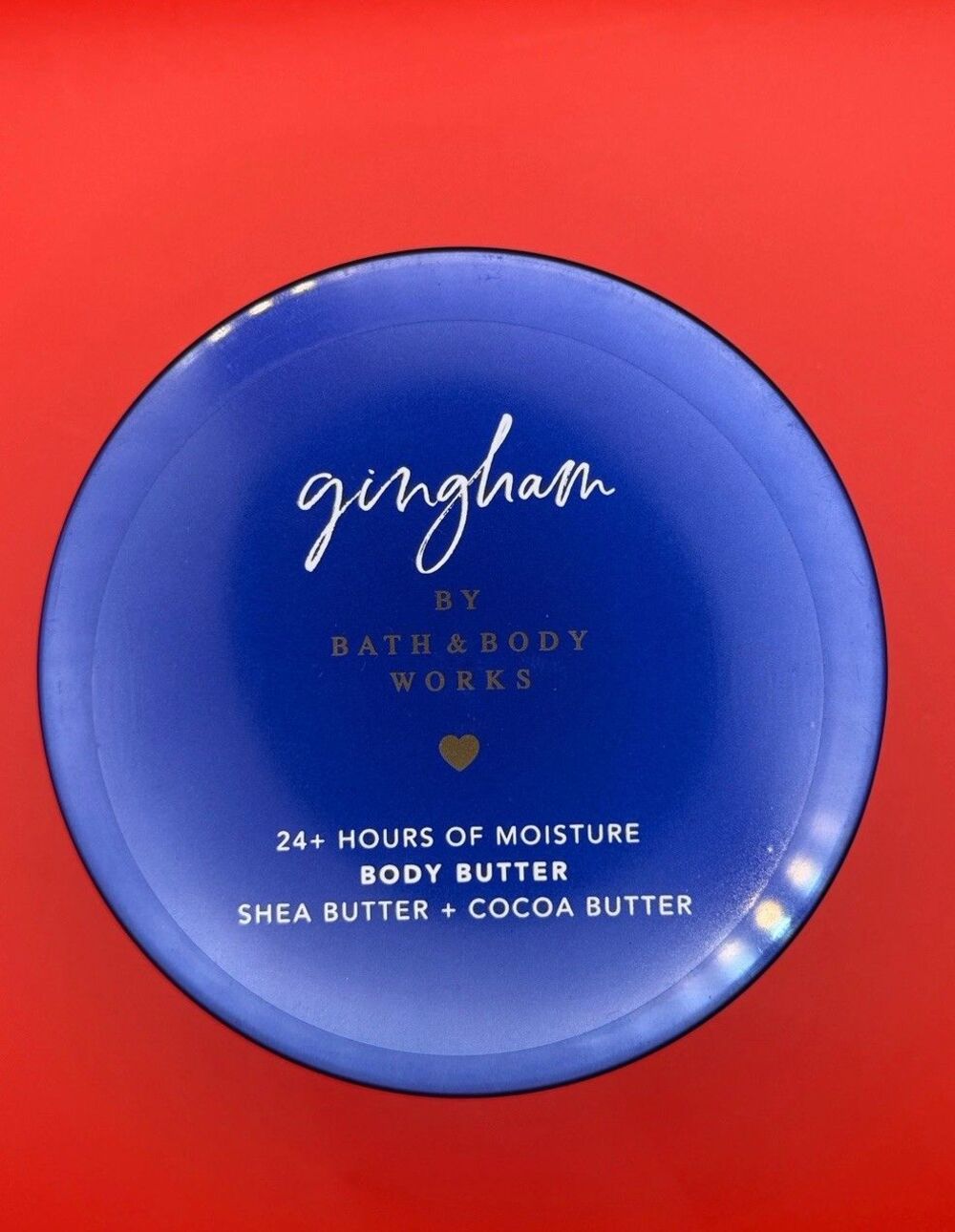BATH & BODY WORKS GINGHAM WHIPPED SHEA + COCOA BODY BUTTER 6.5 OZ / 185 g NEW!